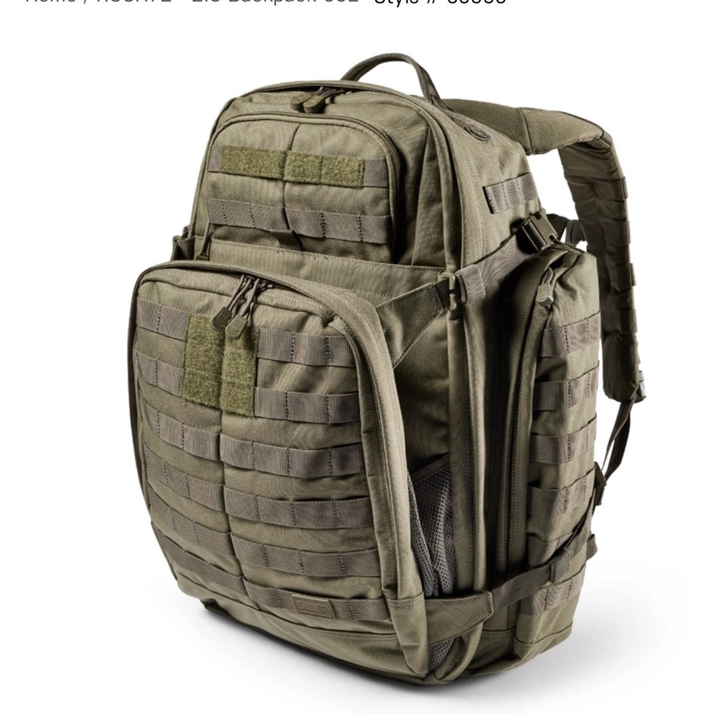 SOLD NEW 5.11 Tactical Rush72 2.0 Backpack -Ranger Green-55L